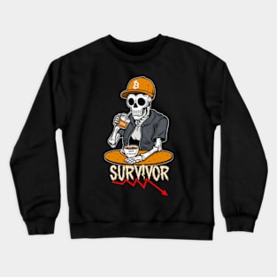 Bear Market Survivor Crewneck Sweatshirt